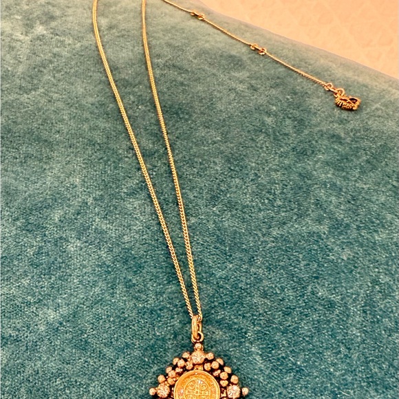 Virgins Saints & Angels Cloister San Benito Medallion Necklace - Picture 6 of 6